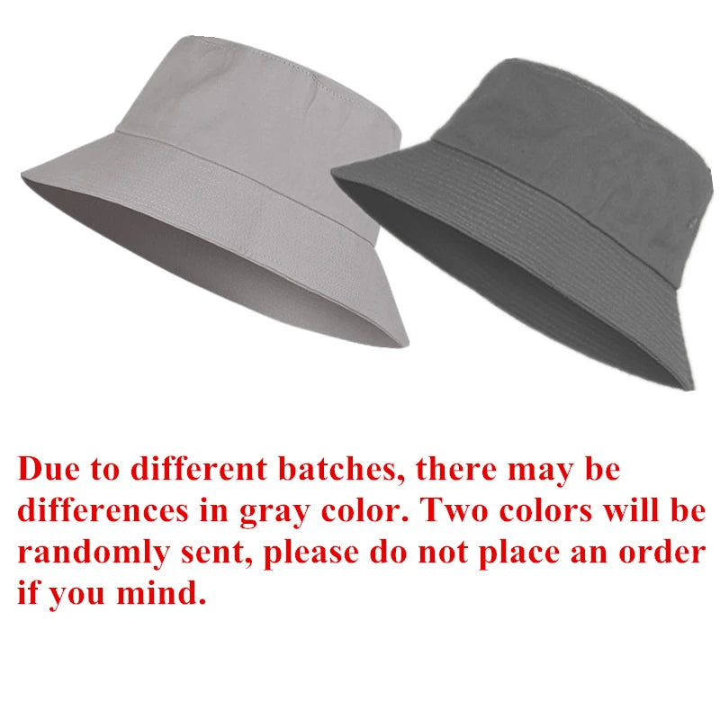Fisherman Hat Sun Protection Double Sided For Big Head Men