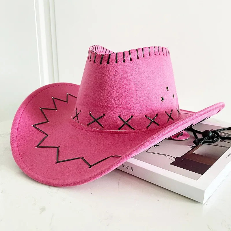 Bride Cowboy Hat For Women Chapeau Cowgirl Western Hat