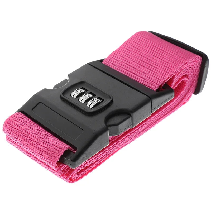 Travel Luggage Strap With Password Lock Anti Theft Security Belt
