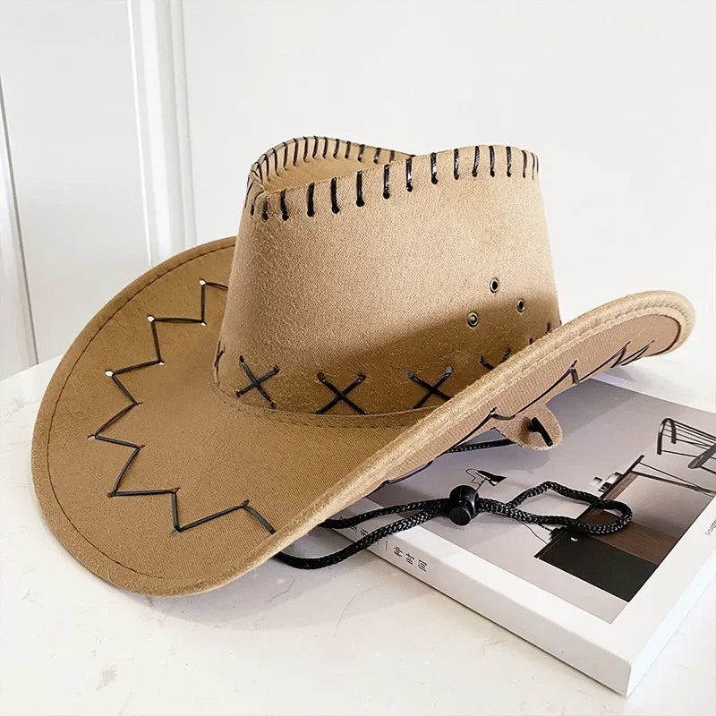 Bride Cowboy Hat For Women Chapeau Cowgirl Western Hat