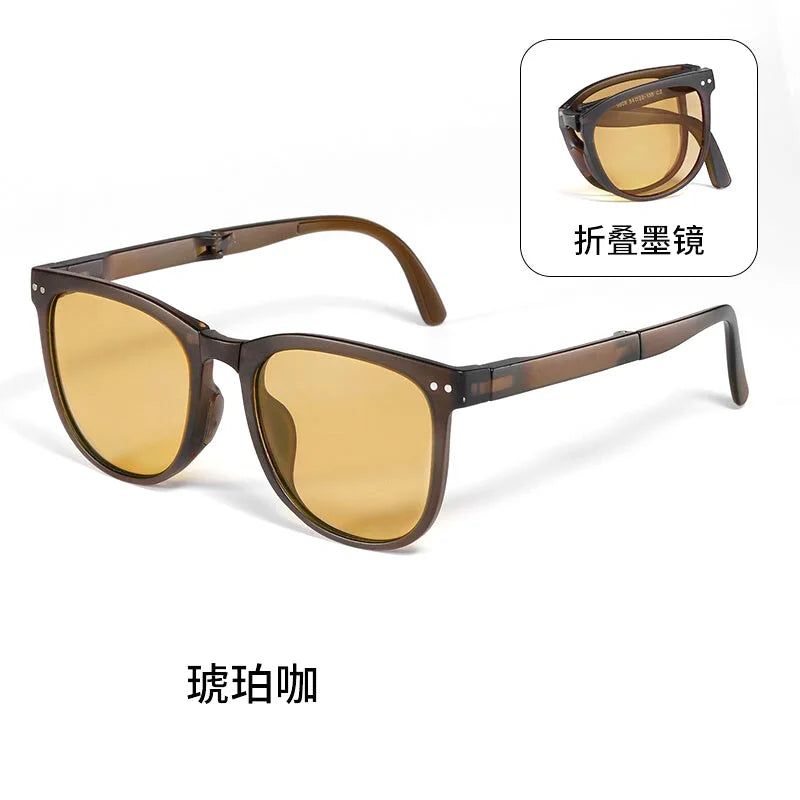 Folding Portable Ultralight Sunglasses UV400 Protection For Men And Women