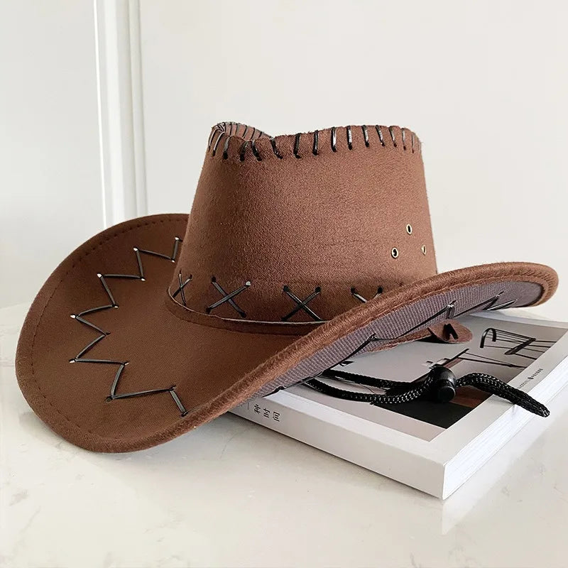 Bride Cowboy Hat For Women Chapeau Cowgirl Western Hat