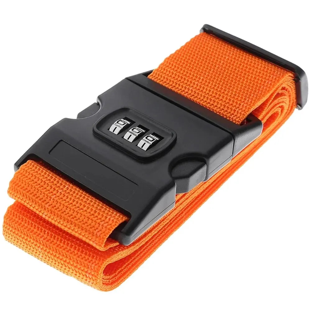 Travel Luggage Strap With Password Lock Anti Theft Security Belt