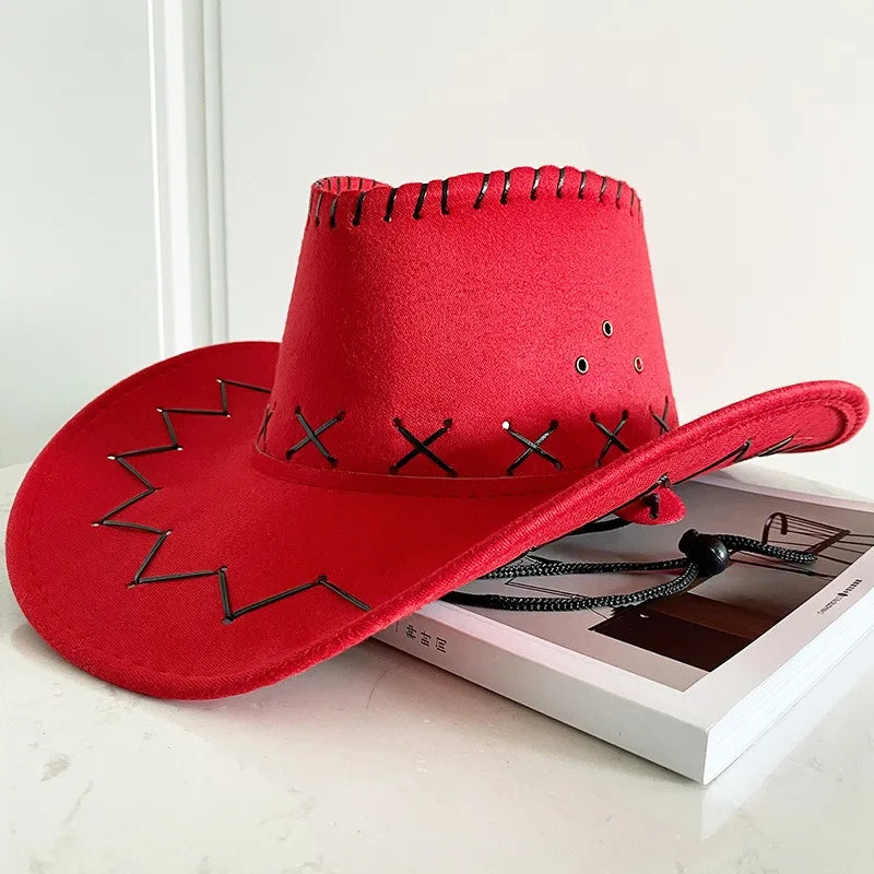 Bride Cowboy Hat For Women Chapeau Cowgirl Western Hat