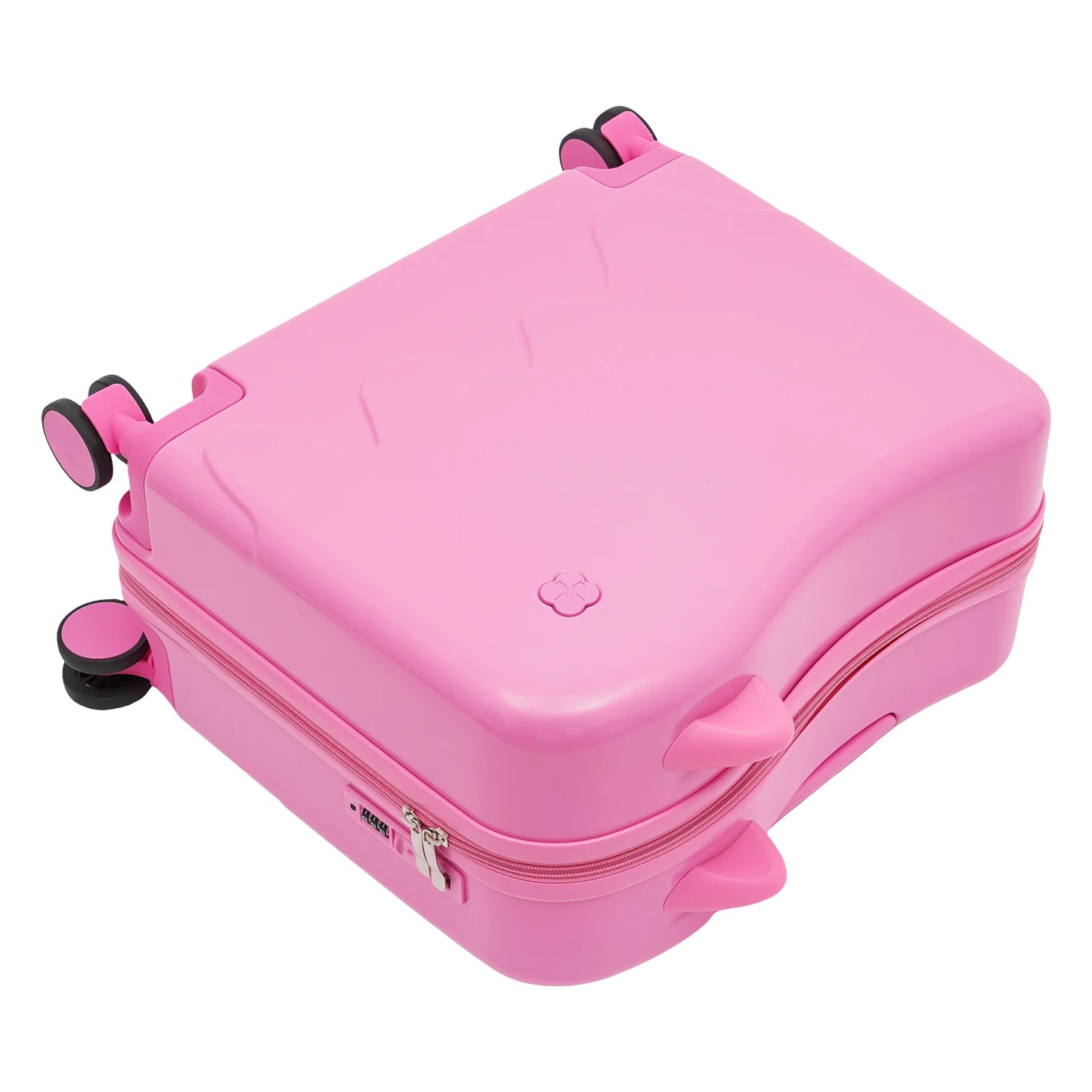 Kids Ride-On Suitcase With Built-In Password Lock And Quiet Wheels