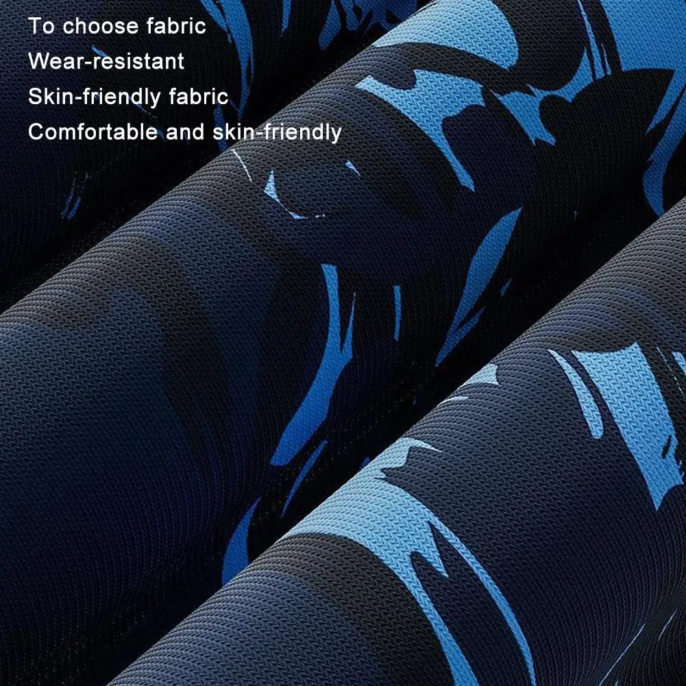 Double Layer Sports Swim Shorts For Men Quick Dry
