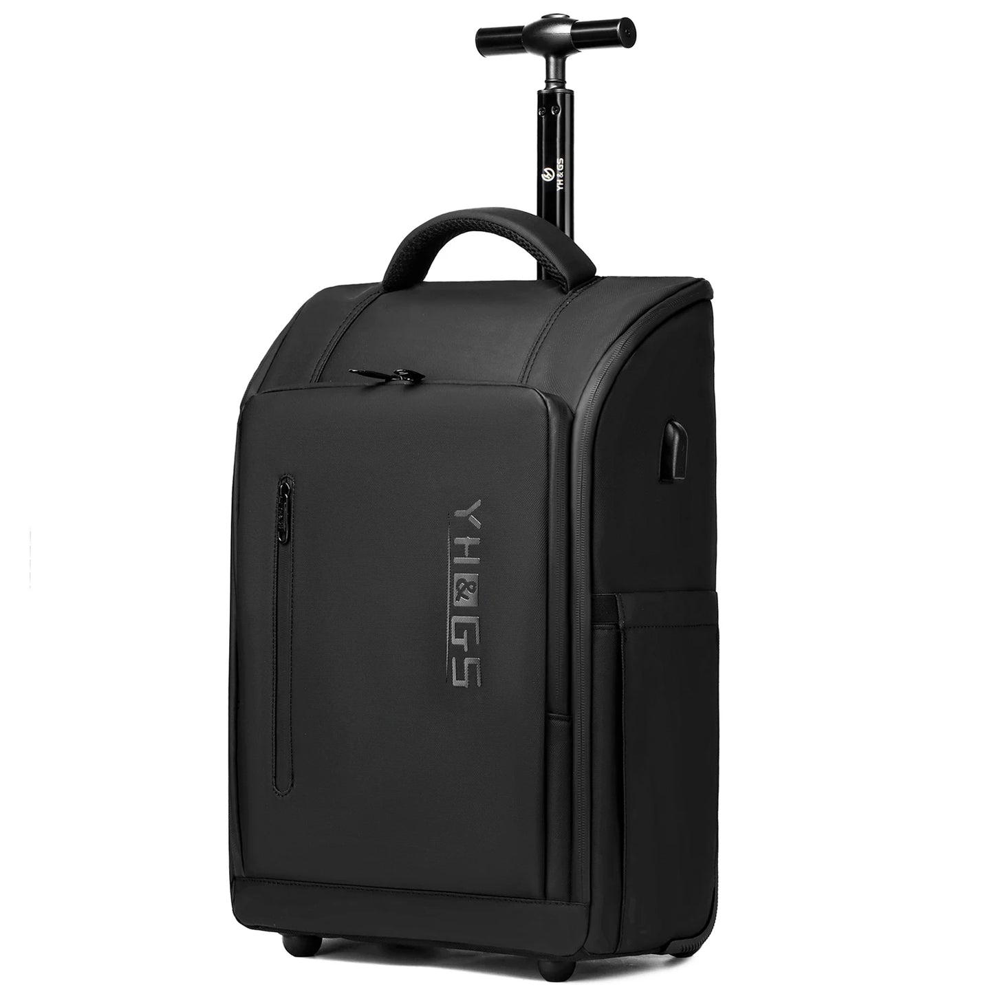 Rolling Backpack With USB Port For Laptop Gear