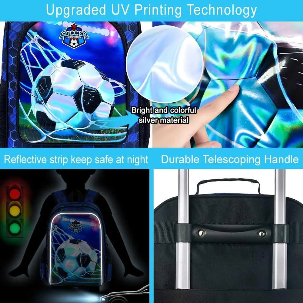 Kids Rolling Luggage Spinner Suitcase For Travel
