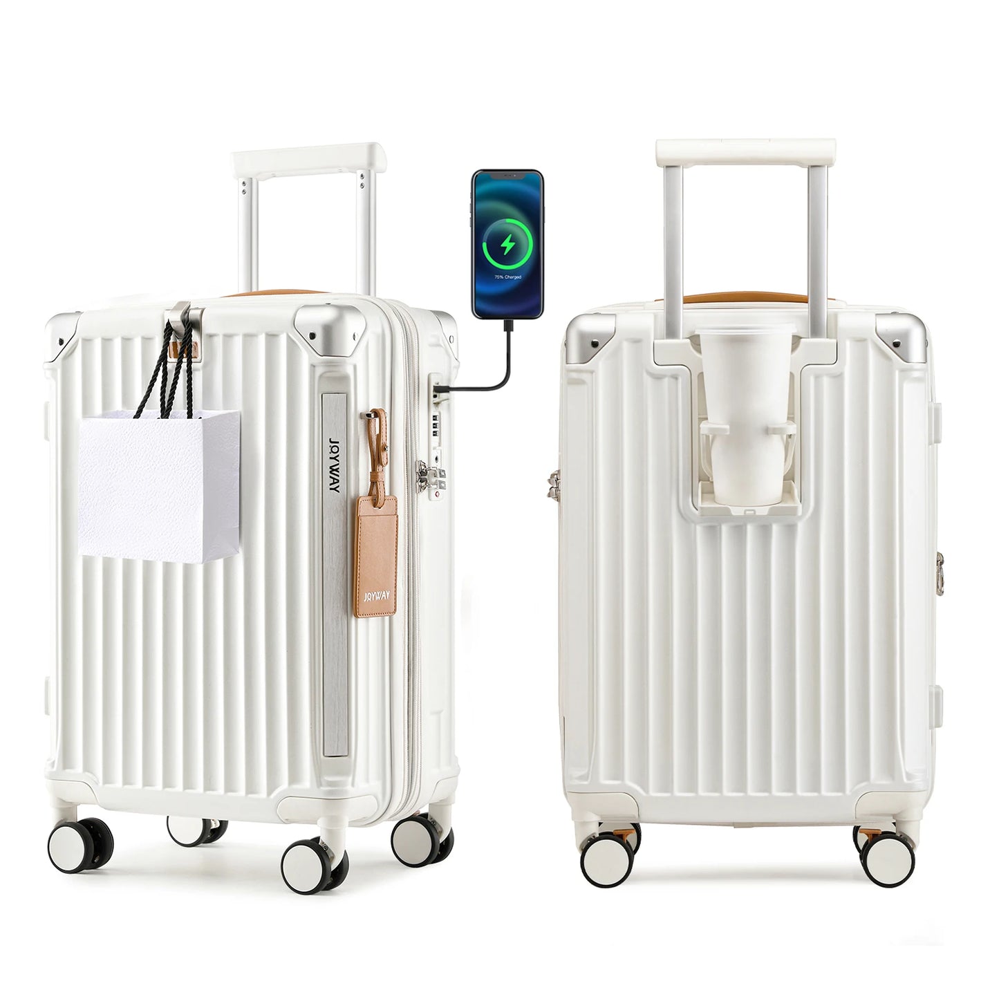 Expandable Luggage With TSA Lock Spinner Wheels