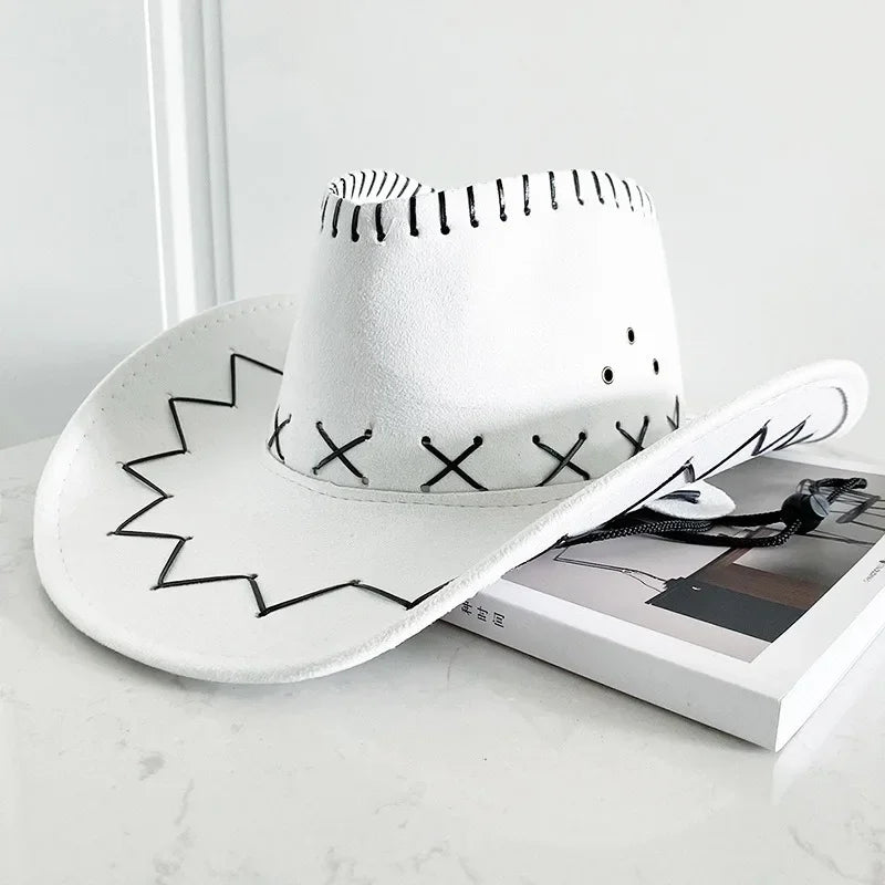 Bride Cowboy Hat For Women Chapeau Cowgirl Western Hat