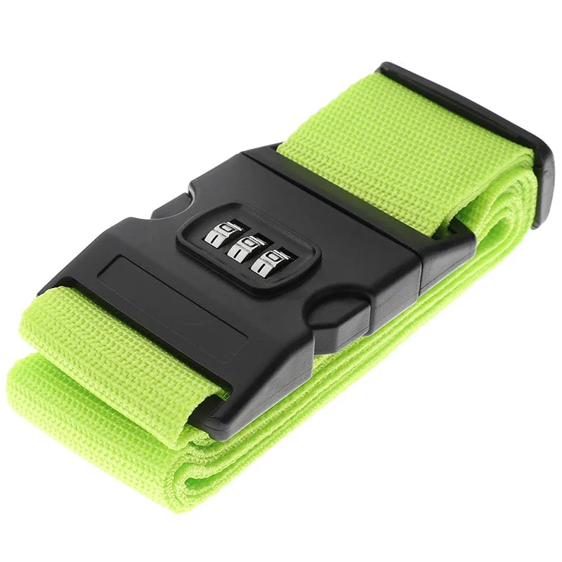 Travel Luggage Strap With Password Lock Anti Theft Security Belt