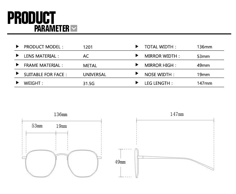 Sunglasses For Women European And American UV400