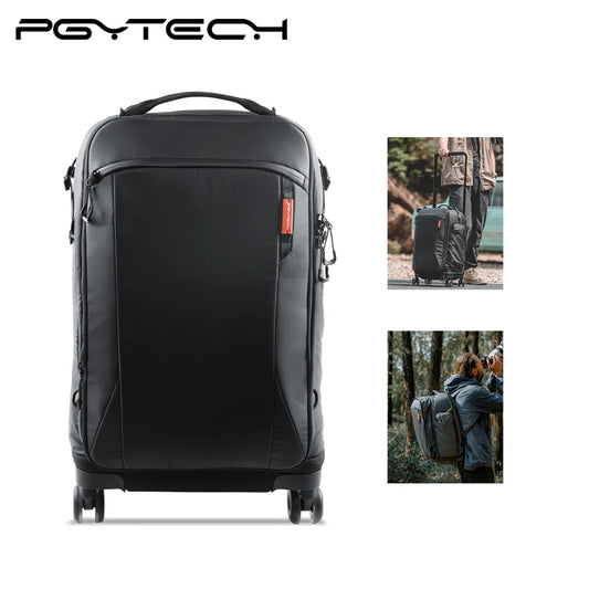 Photography Trolley Case 2-In-1 Rolling Backpack