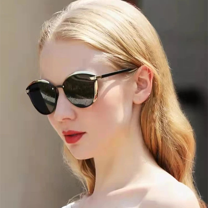 Women's Polarized Cat Eye Sunglasses Driving Shades