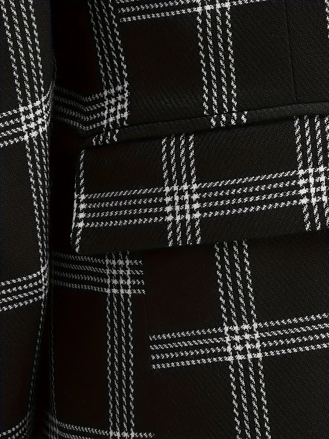 Men's Four Seasons Plaid Suit Two Piece Slim Fit