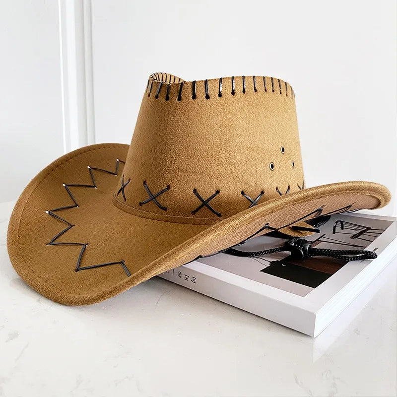Bride Cowboy Hat For Women Chapeau Cowgirl Western Hat