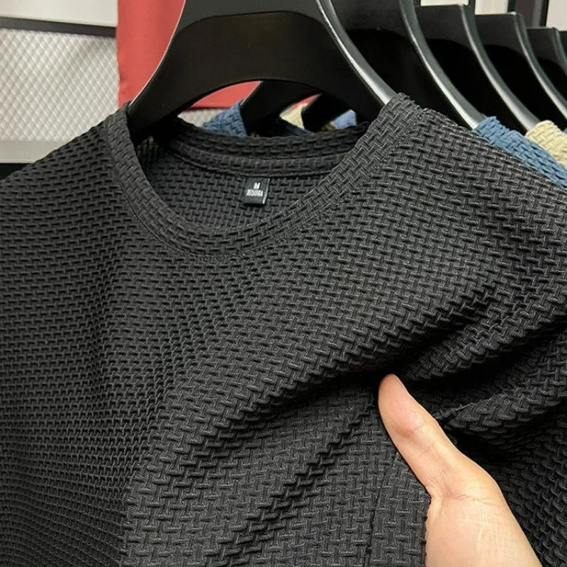 Men's Short Sleeve T Shirt Breathable Polyester
