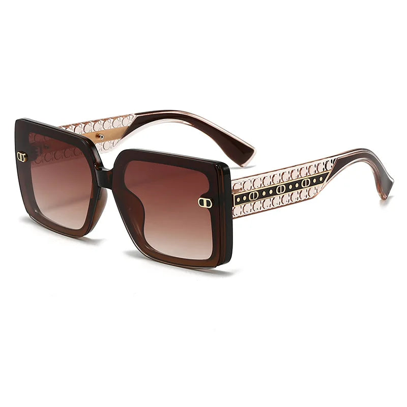 Rhinestone Embellished Sunglasses UV400 Womens Fashion Eyewear