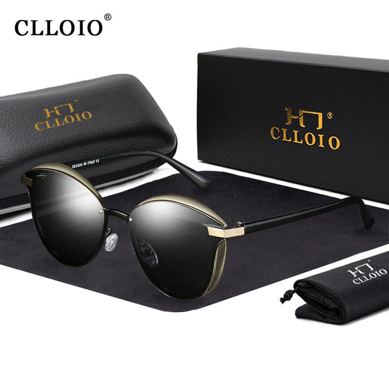 Women's Polarized Cat Eye Sunglasses Driving Shades