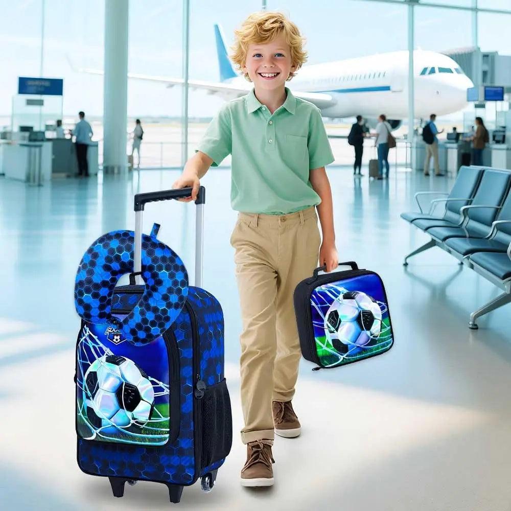 Kids Rolling Luggage Spinner Suitcase For Travel