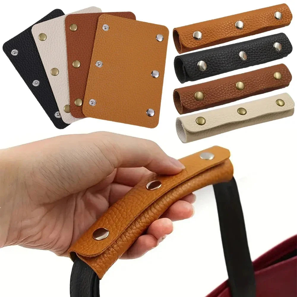 Leather Bag Handle Protective Cover PU Handbag Strap Buckle