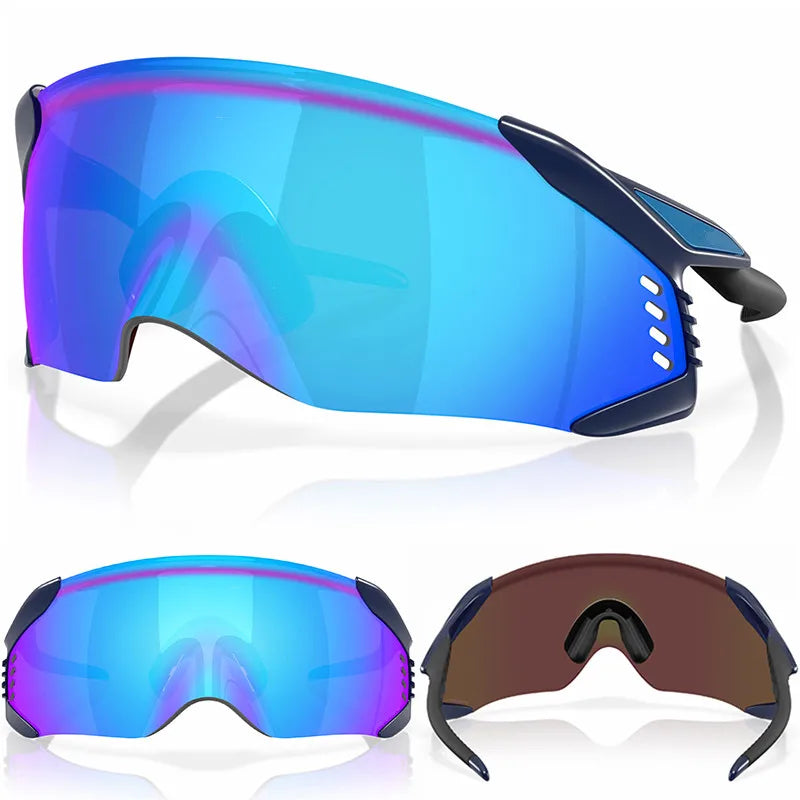 Oversized Square Sunglasses UV400 Protection for Men Trendy Driving Glasses