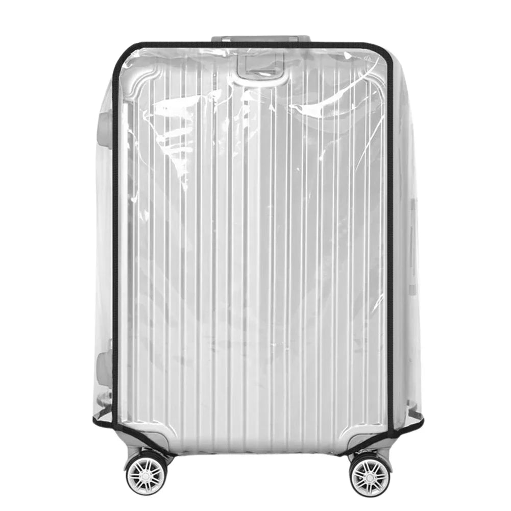 Transparent Thickened PVC Luggage Cover Waterproof Protector For Suitcases