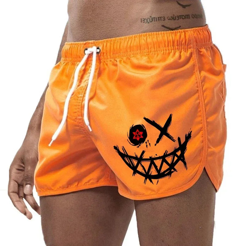 Mens Board Shorts Polyester Beachwear For Summer And Surfing