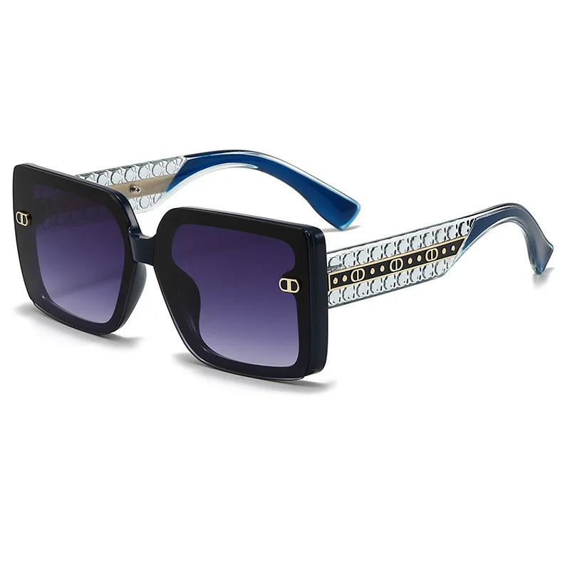 Rhinestone Embellished Sunglasses UV400 Womens Fashion Eyewear