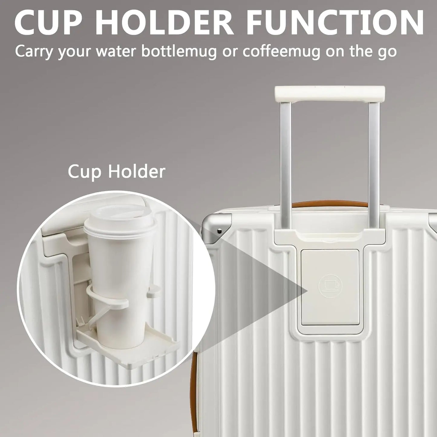 Expandable Luggage With TSA Lock Spinner Wheels
