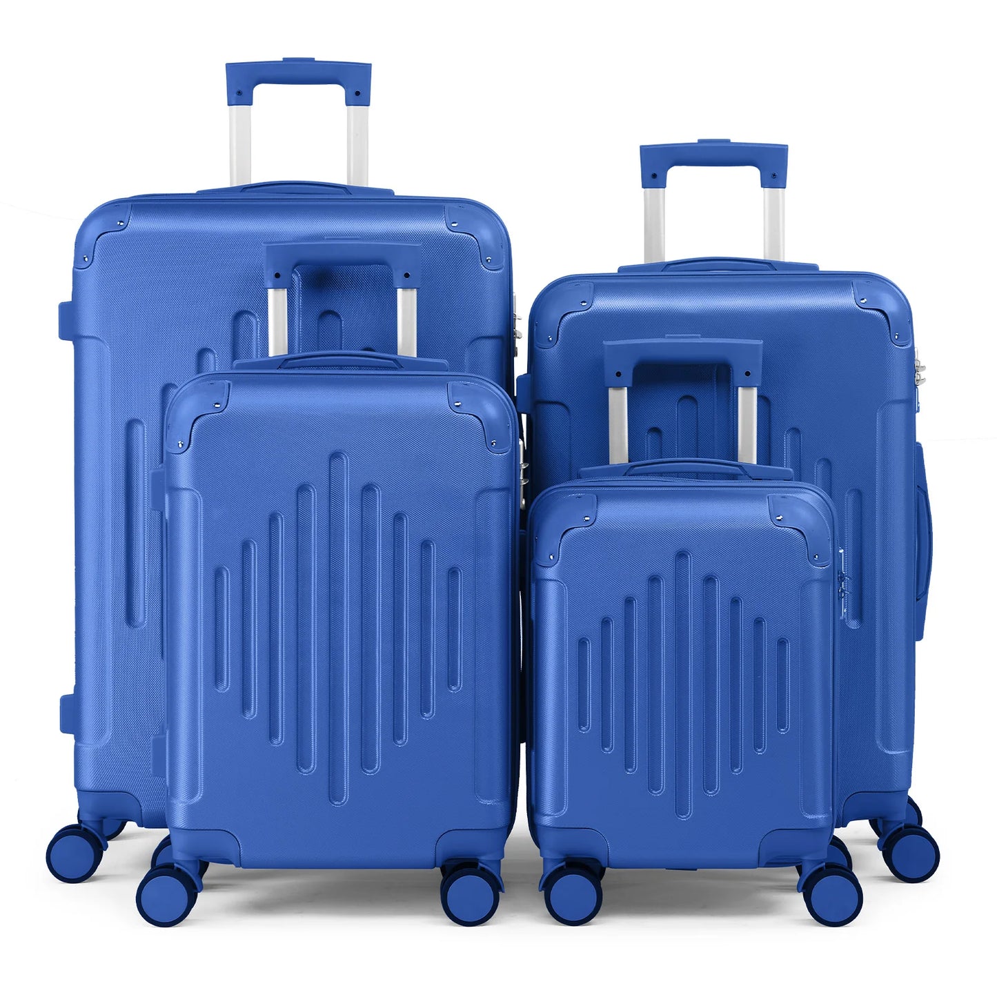 4-In-1 ABS Premium Luggage Set With Iron Tie Rod