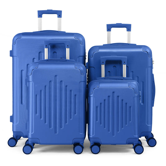 4-In-1 ABS Premium Luggage Set With Iron Tie Rod