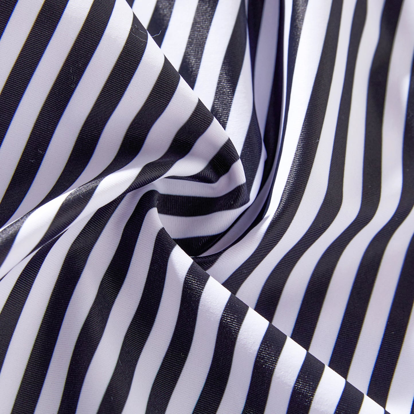 Men's Striped Swim Trunks