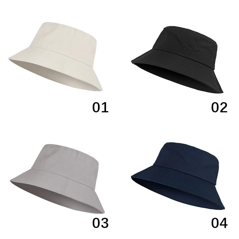 Fisherman Hat Sun Protection Double Sided For Big Head Men