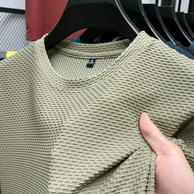 Men's Short Sleeve T Shirt Breathable Polyester
