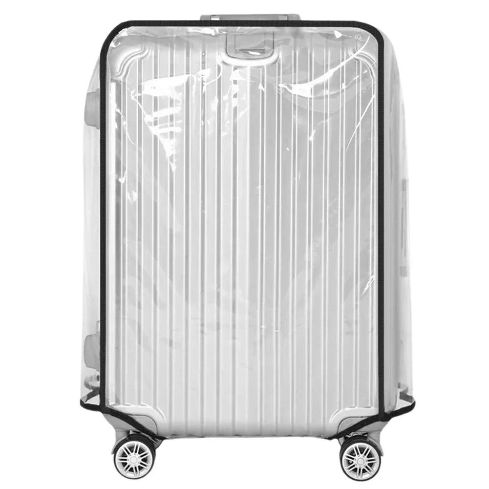 Transparent Thickened PVC Luggage Cover Waterproof Protector For Suitcases