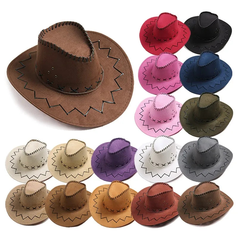 Bride Cowboy Hat For Women Chapeau Cowgirl Western Hat