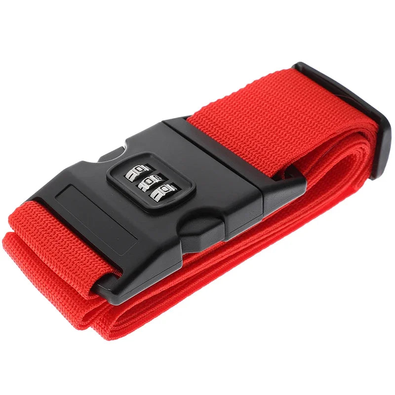 Travel Luggage Strap With Password Lock Anti Theft Security Belt