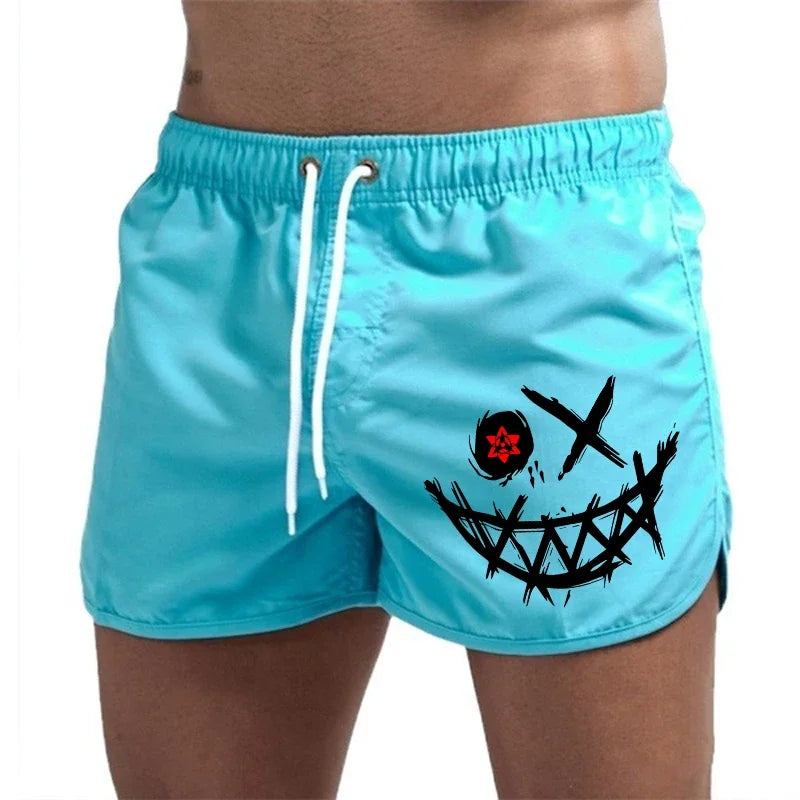 Mens Board Shorts Polyester Beachwear For Summer And Surfing