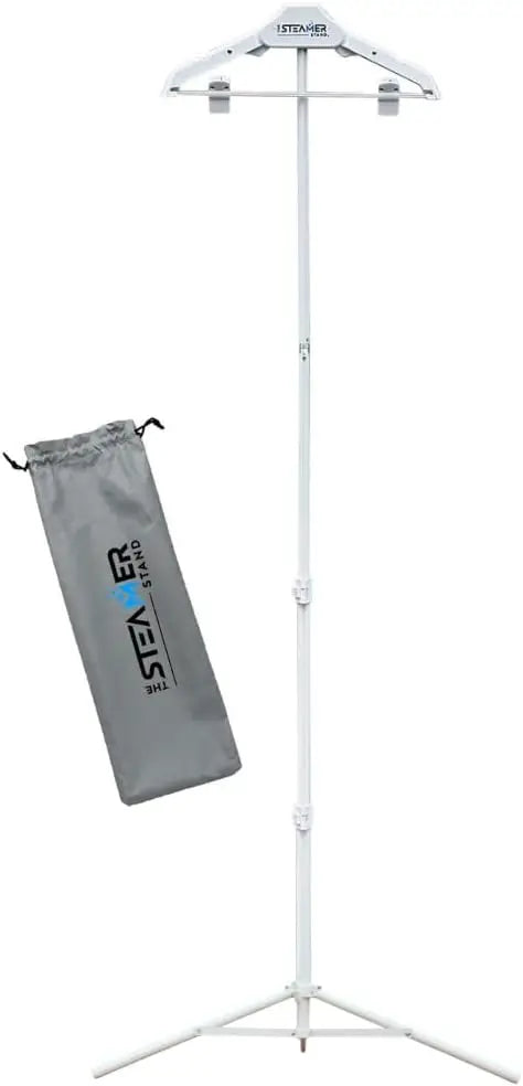 Adjustable Garment Steamer Rack With Hanger Foldable Portable