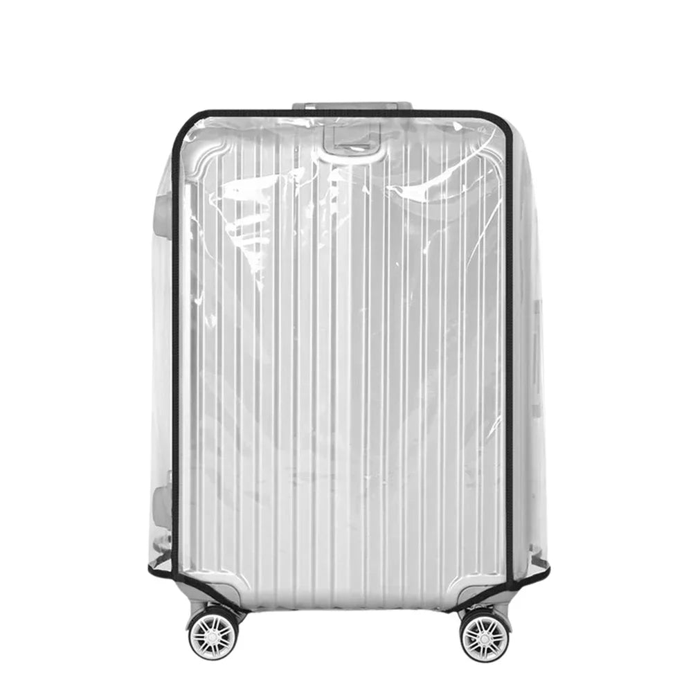Transparent Thickened PVC Luggage Cover Waterproof Protector For Suitcases