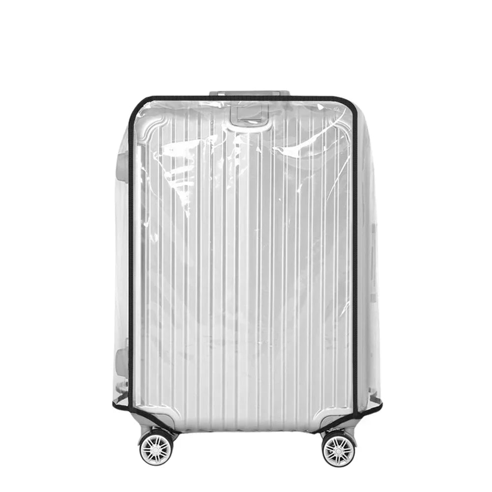 Transparent Thickened PVC Luggage Cover Waterproof Protector For Suitcases